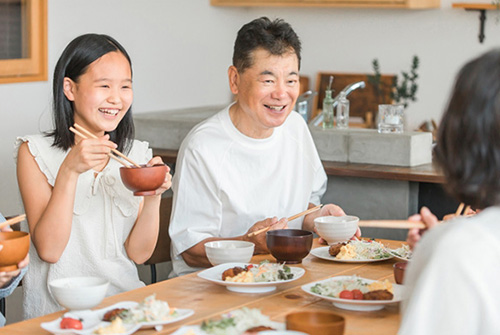 食事風景写真